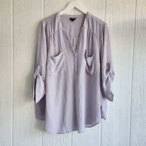 Torrid Lavender Harper Blouse